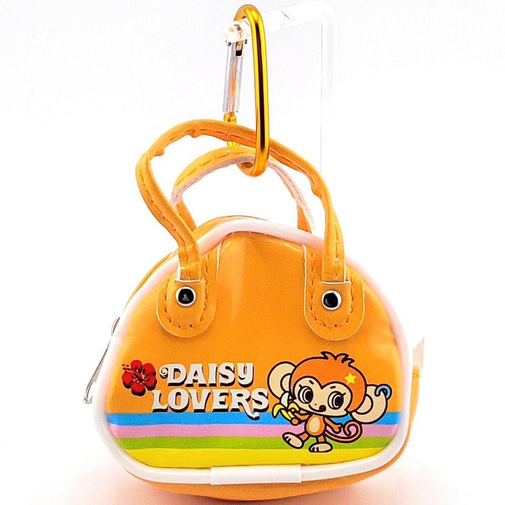 Choco-pa - Daisy Lovers Narumiya Mini Enamel Bag Orange Zipper Mascot